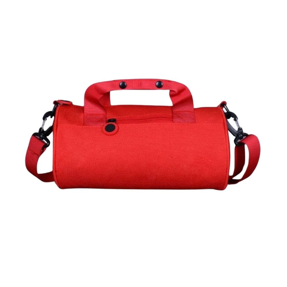 Vibrant Red Duo Duffel Bag The Perfect Pop of Color