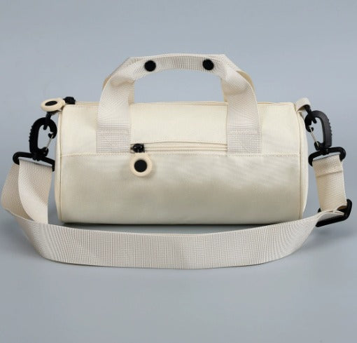 Chic Off-White Mini Duffel Bag The Perfect Everyday Accessory